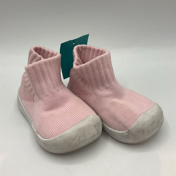 Size 4.5-5: Eashi Pink Knit Walker Sneakers