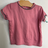 Size 12m: Oso & Me Pink/Green Trim T-Shirt