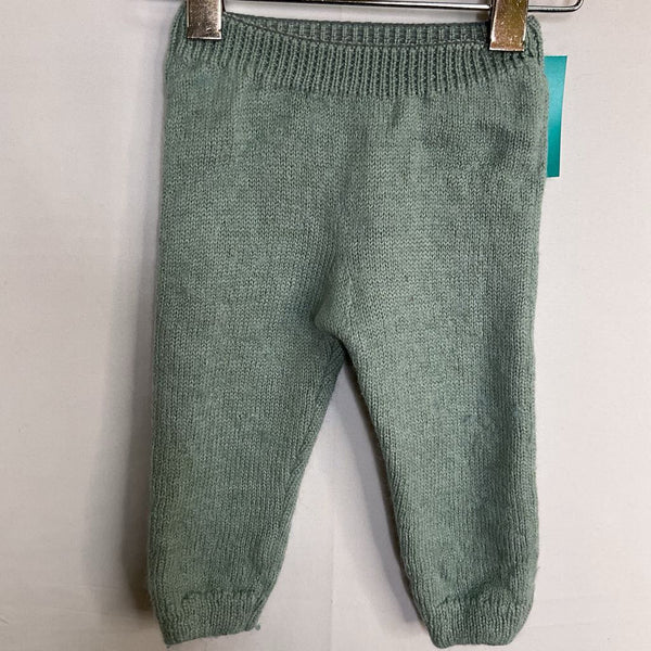 Size 3-6m: Oso & Me Green Knit Cozy Pants