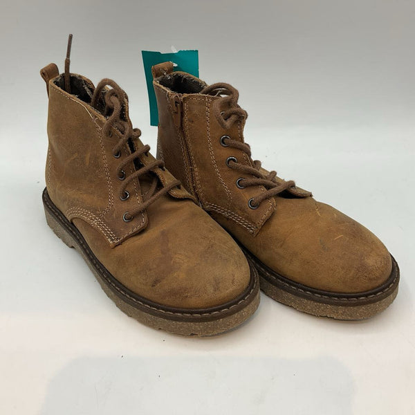 Size 10: Brown Lace/Zip Boots