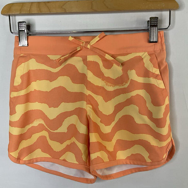 Size 7-8: Columbia Orange/Yellow Athletic Shorts