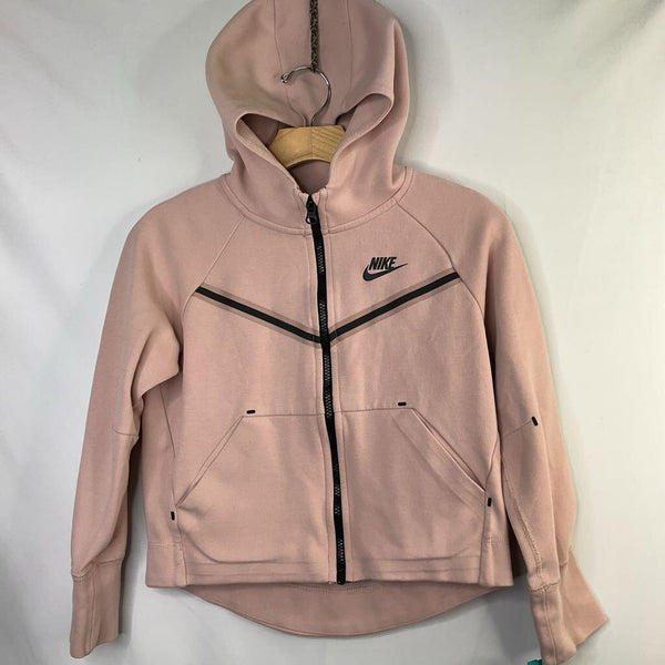 Size 10-12: Nike Pale Purple/Black Trim Zip-Up Hoodie