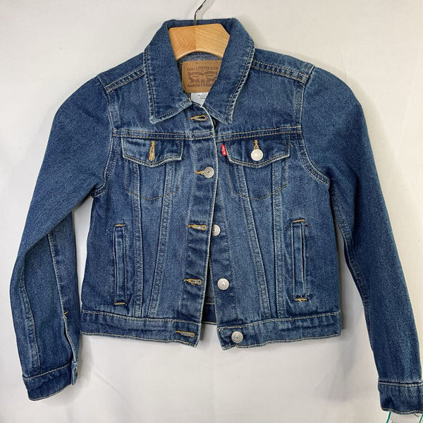 Size 8-10: Levi's Blue Denim Jacket