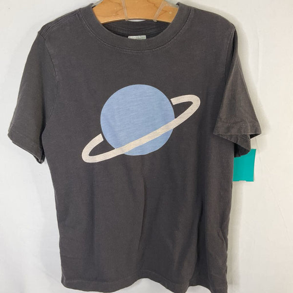 Size 6-7 (120): Hanna Andersson Gray/Blue Planet T-Shirt