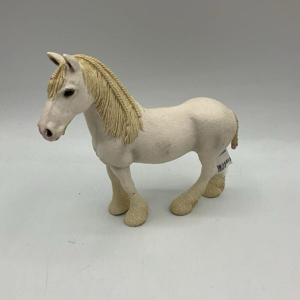 Schleich White Pony Figurine