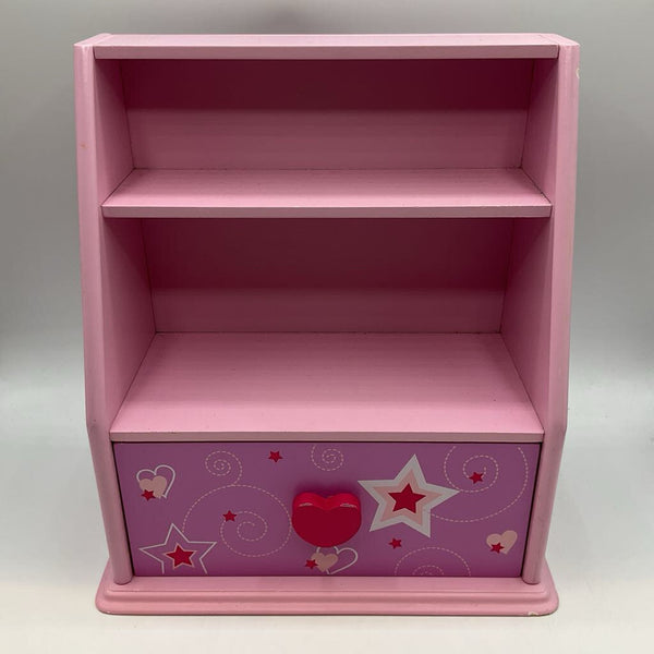 Pink Stars Doll Accessory Dispplay Shelf