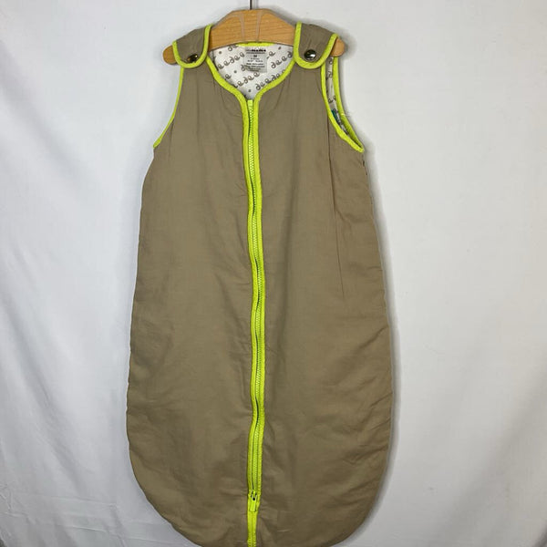 Size 6-18m (M): Baby Deedee Brown/Green Trim Sleepsack