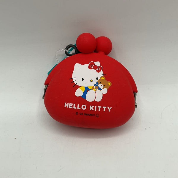 Hello Kitty Red Silicone Coin Purse