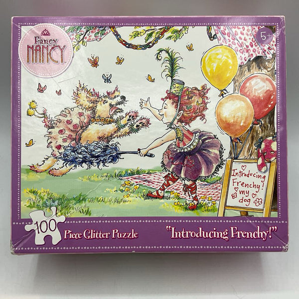 Fancy Nancy 100pc Introducing Frenchy Glitter Puzzle