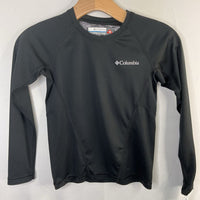 Size 8: Columbia Black Omni Heat Base Layer Shirt
