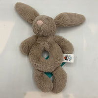 Jellycat Gray Bunny Rattle