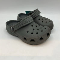 Size 8: Crocs Gray Clogs