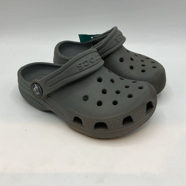 Size 8: Crocs Gray Clogs