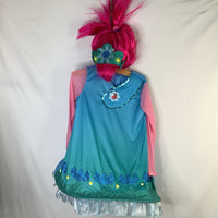 Size 3: Trolls Poppy 2pc Costume