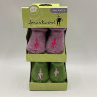 Size 0-3m: Smartwool 2pc Baby Booties Set NEW