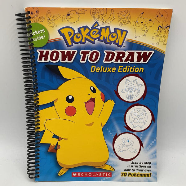 Pokemon: How to Draw: Deluxe Edition (paperback)