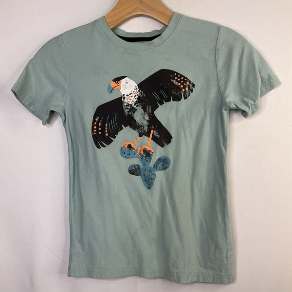 Size 10: Tea Blue/Orange Bird T-Shirt