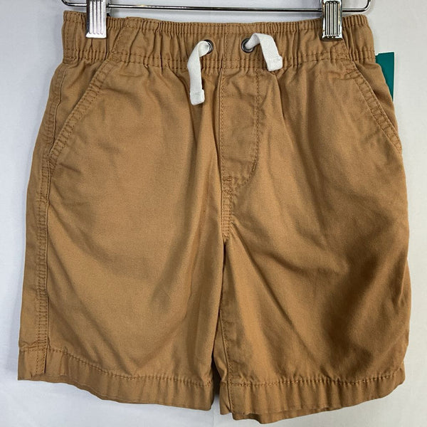 Size 6-7 (120): Hanna Andersson Khaki Drawstring Shorts