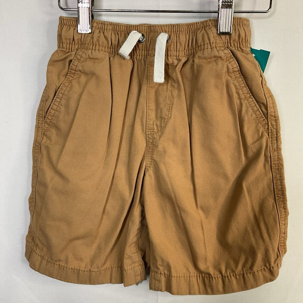 Size 6-7 (120): Hanna Andersson Khaki Drawstring Shorts