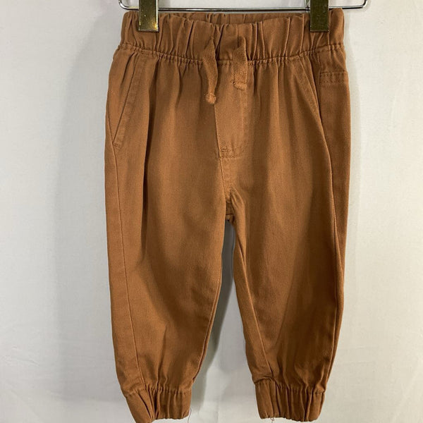Size 6-9m: Ben Sherman Brown Soft Waist Pants