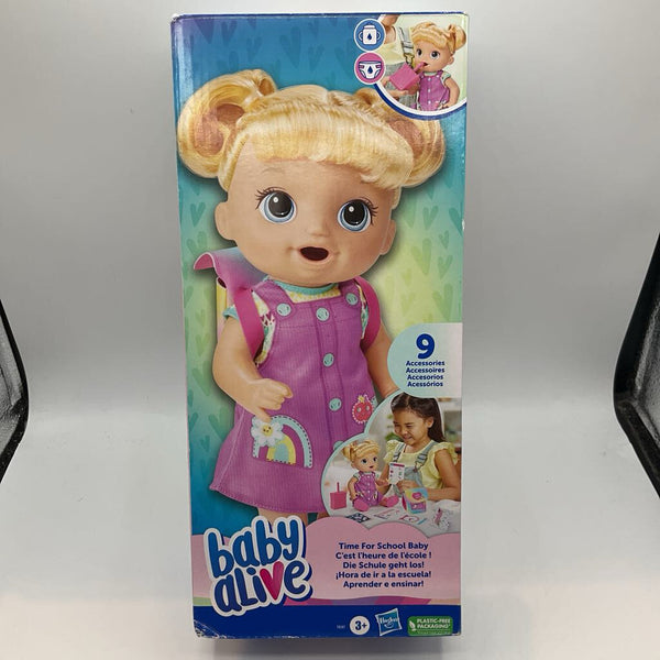 Baby Alive Time for School Baby Doll