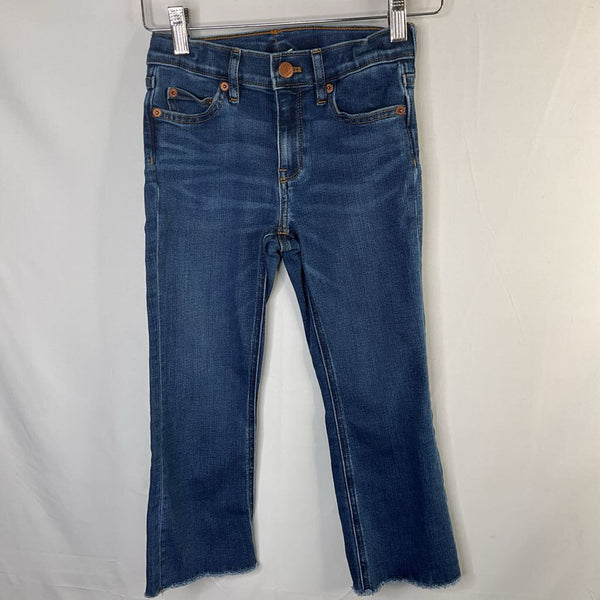 Size 8: Crewcuts Blue Adjustable Cropped Jeans