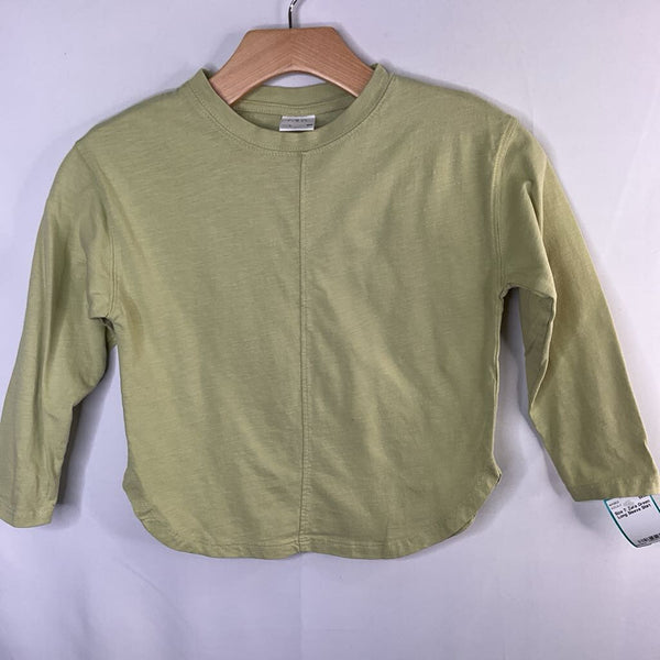 Size 7: Zara Green Long Sleeve Shirt
