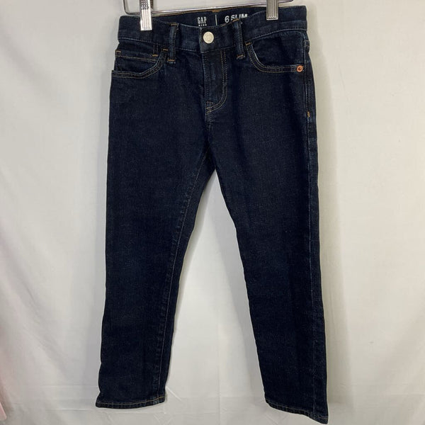 Size 6-7: Gap Blue Adjustable Waist Jeans