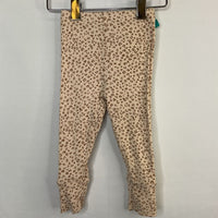 Size 3-6m: Zara Tan/Brown Leopard Print Cozy Pants