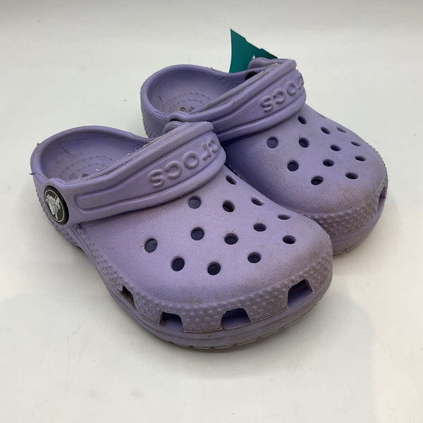 Size 6: Crocs Purple Clogs
