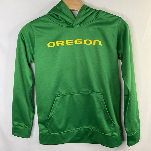 Size 8: Gen2 Green/Yellow University of Oregon Pullover Hoodie