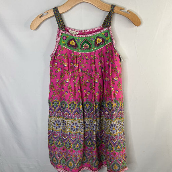 Size 9: Monsoon Pink/Colorful Floral Sun Dress