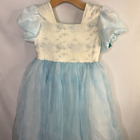 Size 8: Holly & Bloom Blue/White Tie Dye Tulle Skirt Dress