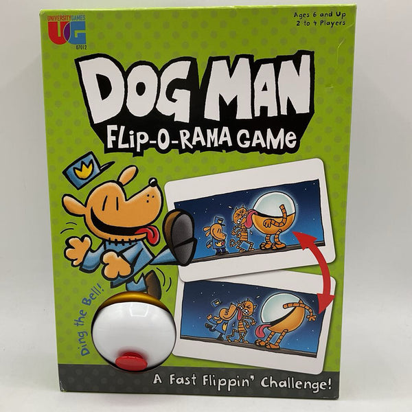 Dog Man Flip-O-Rama Game
