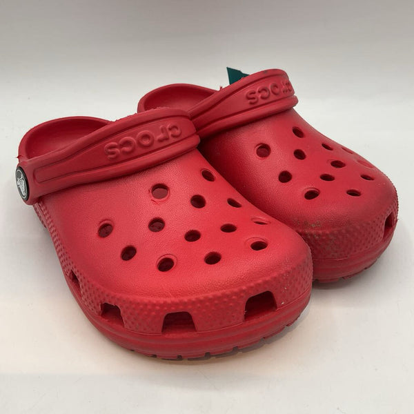 Size 10: Crocs Red Clogs