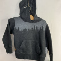 Size 4: Tentree Gray Trees Organic Cotton Pullover Hoodie