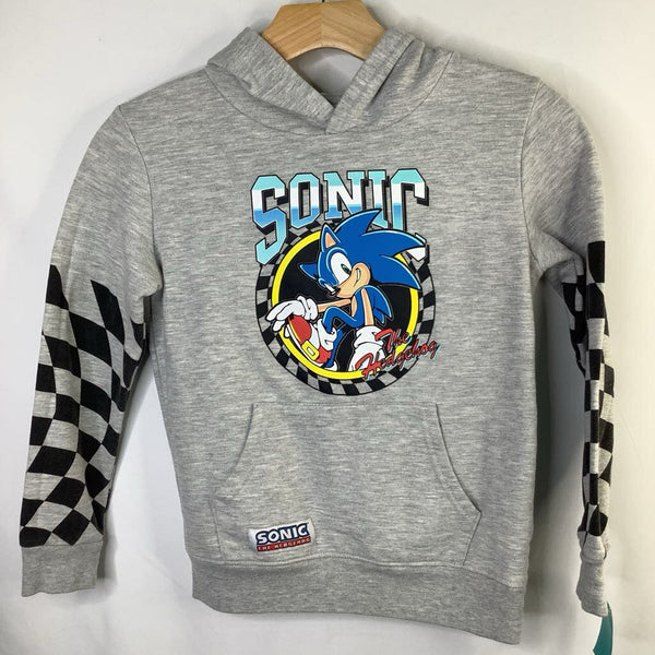 Size 8: Sonic Gray/Multi Pullover Hoodie