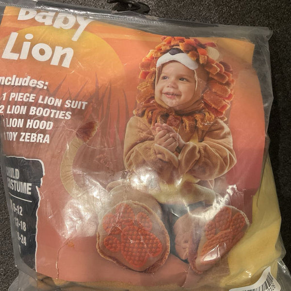Size 3: Spooktacular Creations 4pc Lion Costume