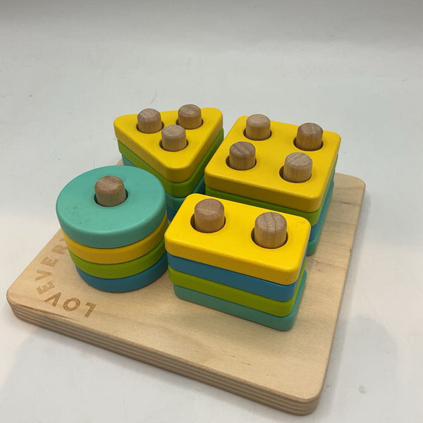 Lovevery Sort & Stack Peg Puzzle