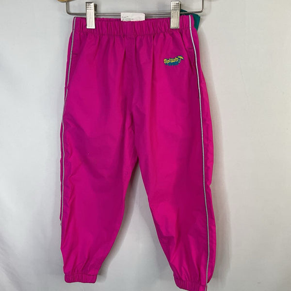 Size 18-24m: Splashy Hot Pink Rain Pants