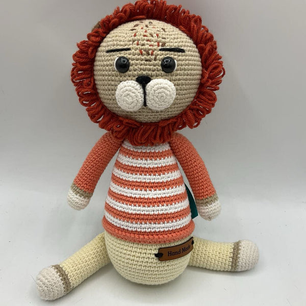 Crocheted Lion Plush