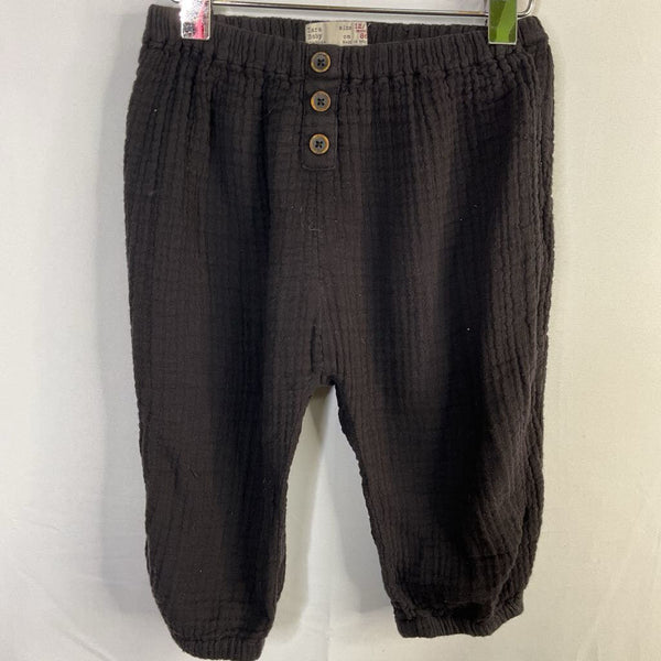 Size 12-18m: Zara Black Gauze Cozy Pants