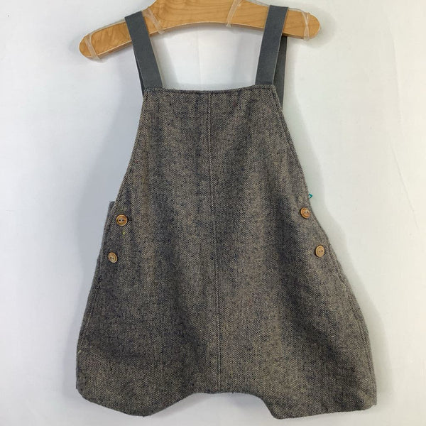 Size 9-12m: Zara Blue/Gray Shortalls