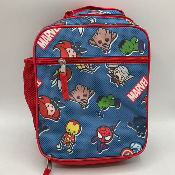 Blue/Multi Marvel Character Lunchbox NEW