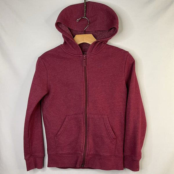 Size 8: Cat & Jack Burgundy Zip Hoodie