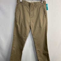 Size 6-7: Crewcuts Khaki Adjustable Waist Pants