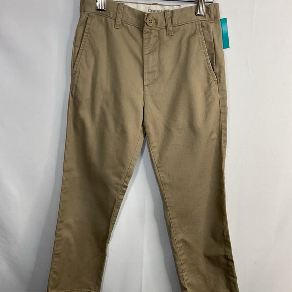 Size 6-7: Crewcuts Khaki Adjustable Waist Pants