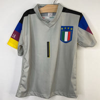 Size 4: Gray Italian National Team Soccer Jersey