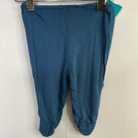Size NB: Kickee Blue Bamboo Cozy Pants
