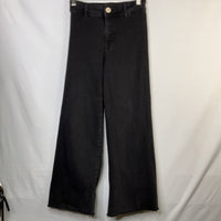 Size 10: Zara Black Adjustable Waist Jeans